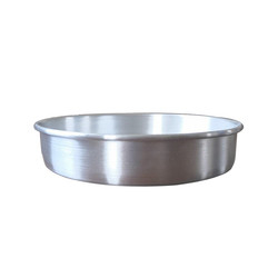 9 * 2 pouces en aluminium rond plaque de gâteau à base fixe gâteau outils de fromage casserole casserole