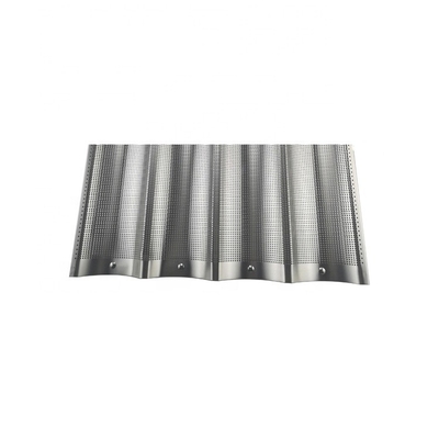 26 * 18 pouces de l'aluminium antiadhésif baguette casserole baguette plateau à pâtisserie bandejas pour baguette en aluminium panneau à pain français