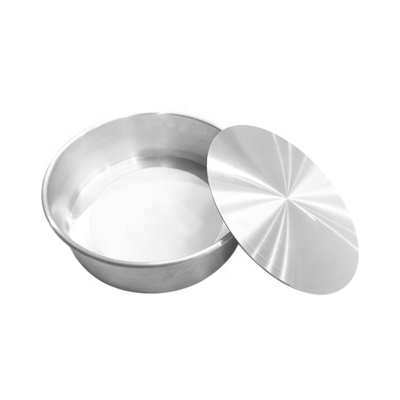 Pâtisserie ronde Pâtisserie à base amovible outils à gâteaux en aluminium