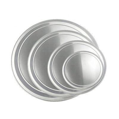 10 pouces rond plat de pizza en aluminium plateau de pizza plateau de cuisson