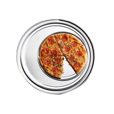 Plateau à pizza en aluminium rond de 11 pouces plateau à pizza en aluminium rond de 11 pouces