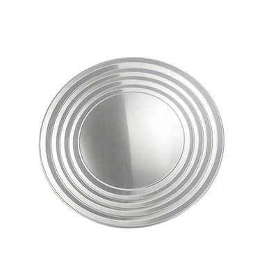 19 pouces rond plat de pizza en aluminium plateau de pizza plateau de cuisson disque de pizza