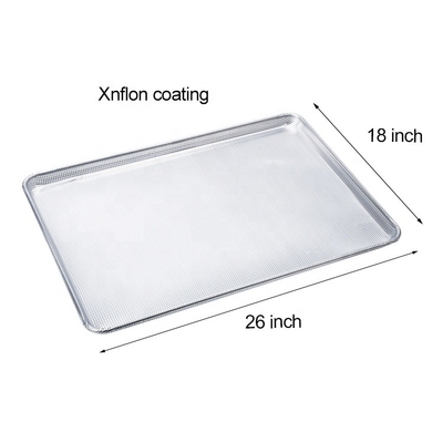 26&quot;*18&quot;*1&quot; plateau à pain perforé complet hamburger ou hamburger ou hot-dog pain de pain en aluminium