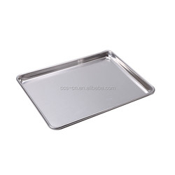 Commercial 13'*9'*1' 0,8 mm plateau de pain de cuisson rectangulaire hamburger ou hamburger ou hot dog pain de cuisson plateau de pain en aluminium