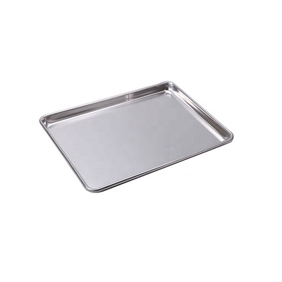Commercial 10'*6'*1' 0,8 mm plateau de pain de cuisson rectangulaire hamburger ou hamburger ou hot-dog pain de cuisson plateau de pain en aluminium