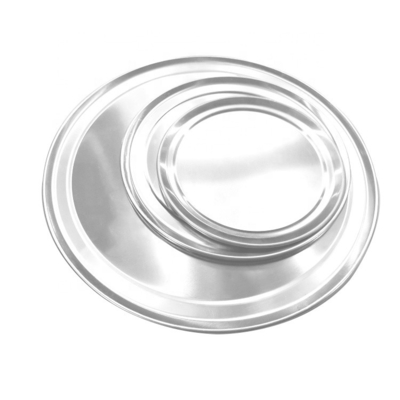 20 pouces rond plat de pizza en aluminium plateau de pizza plateau de cuisson