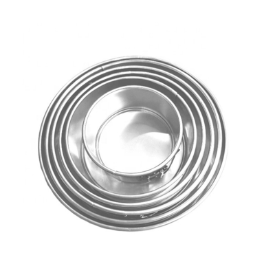 10 pouces en aluminium rond pâtisserie moule pain étain rond pâtisserie étain gâteau cuisson pâtisserie outils