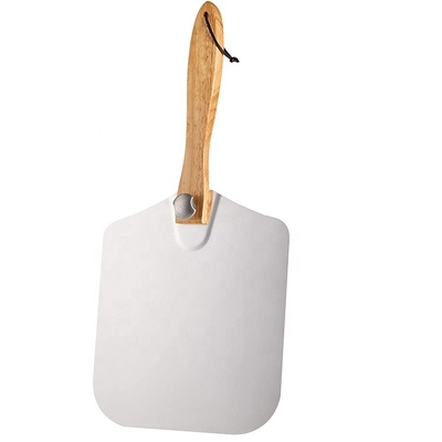 12&quot;*14&quot;*25&quot; Peel à pizza pliable à poignée en bois Peel à pizza en aluminium