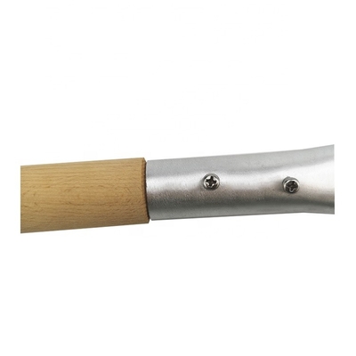 Outils de pizza en bois en aluminium écorce de pizza poignée en bois pelle à pizza multi taille