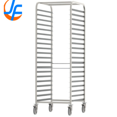 RK Bakeware China-16 Pan Feuille de chargement de bout en aluminium / Rack de panneau à pain pour accès à l'intérieur - Non assemblé