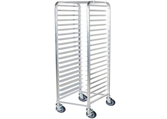 RK Bakeware Chine 15 plateaux en acier inoxydable Chariot de cuisson Chariot de cuisson Chariot de cuisson, chariot de cuisson