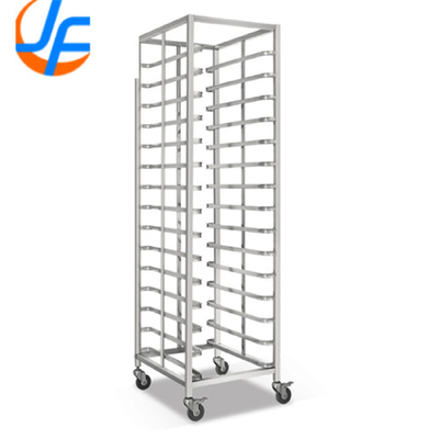 RK Bakeware Chine-Catering commercial en acier inoxydable Gastronorm Food Tray Rack Trolley GN1/1