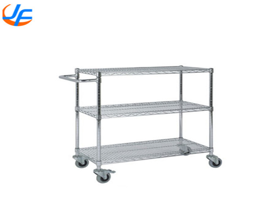 RK Bakeware China Foodservice NSF Trolley de cuisson Trolley de distribution mobile en acier inoxydable
