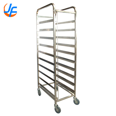 RK Bakeware Chine-Nesting Commercial Rack de chariot en acier inoxydable / Rack de boulangerie sur mesure pour les boulangeries industrielles