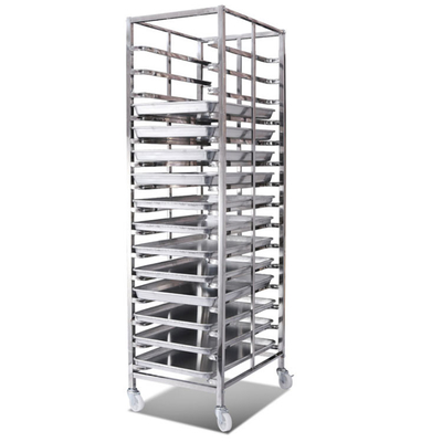 RK Bakeware Chine-Z Cadre Nesting Chariot de cuisson en acier inoxydable Double fourneau rack Pour les boulangeries en gros