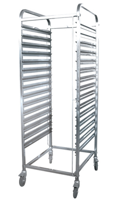 RK Bakeware Chine-Z Cadre Nesting Chariot de cuisson en acier inoxydable Double fourneau rack Pour les boulangeries en gros
