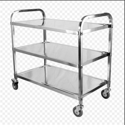 RK Bakeware Chine Foodservice NSF Chariot de cuisine polyvalent en acier inoxydable