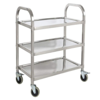 RK Bakeware Chine Foodservice NSF Chariot de cuisine polyvalent en acier inoxydable