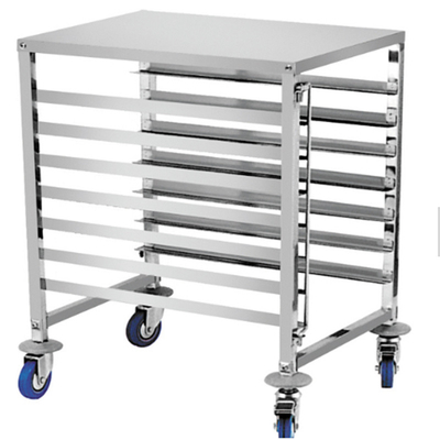 RK Bakeware China Foodservice NSF Restaurant Gn1/1 Boulangerie Chariot alimentaire/chariot mobile en acier inoxydable