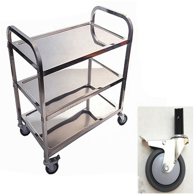 RK Bakeware Chine Foodservice NSF Chariot médical hospitalier en acier inoxydable avec tiroirs