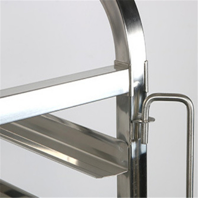 Rk Bakeware Chine-Flat Pack Chargement en acier inoxydable à double support