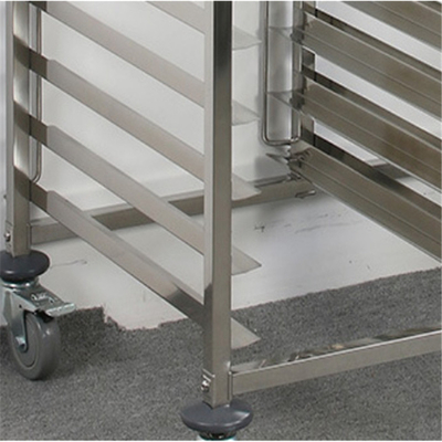 Rk Bakeware Chine-Flat Pack Chargement en acier inoxydable à double support
