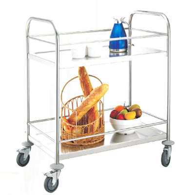 RK Bakeware Chine Foodservice NSF Chariot en acier inoxydable avec roues Chariot de pansement facile à manipuler