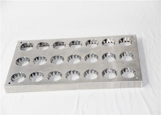 Plateau de cuisson 737x406x10mm de refroidissement en aluminium de 0.2cm