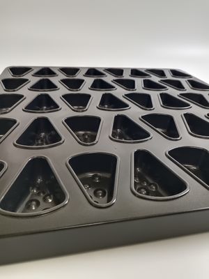 La triangle de silicone de bâton de 40 liens non a formé des plateaux de cuisson de gâteau moulent