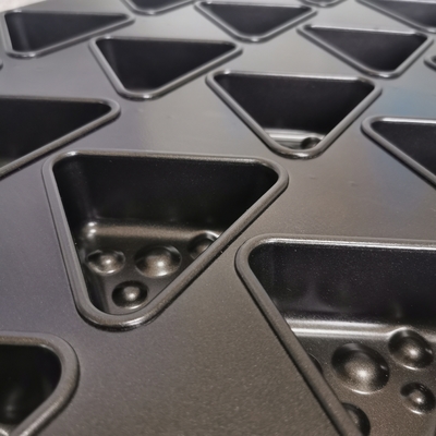 Moule PFA de gâteau de silicone de triangle de 20 cavités enduisant non le bâton